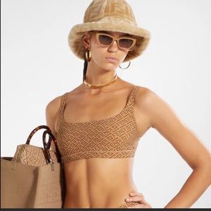 SOLD Fendi x Skims bralette BROWN